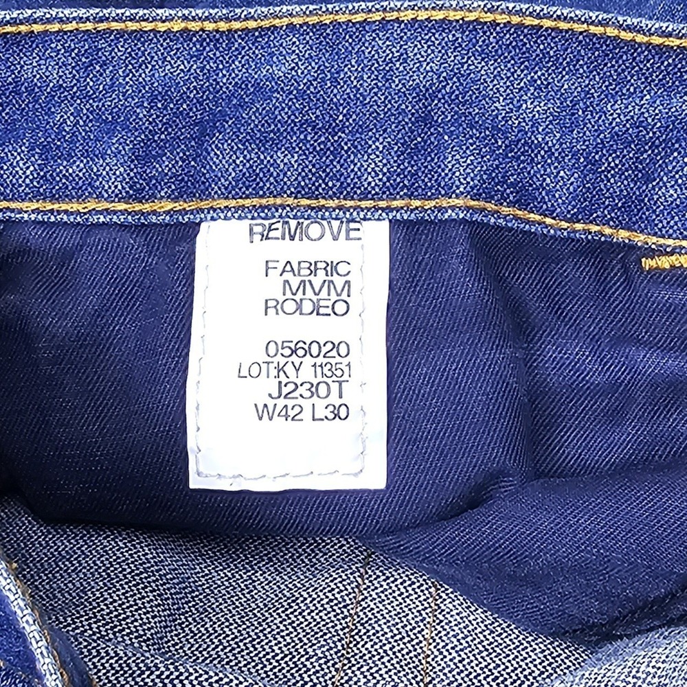 Tyndale Jeans 42X30 Mens Flame Resistant Dark Wash Denim Workwear USA 23/2/2112 - Picture 11 of 11